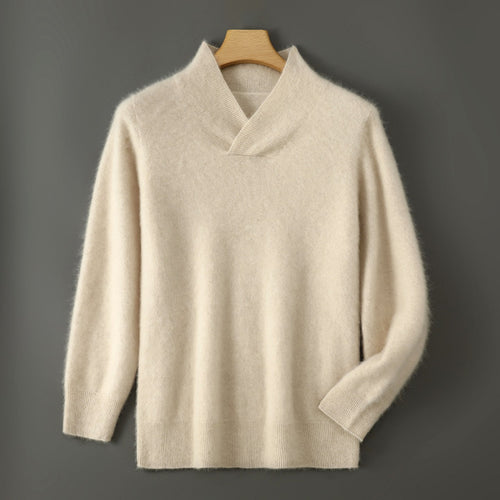 Alessio - Men's Wool V-Neck Sweater 2