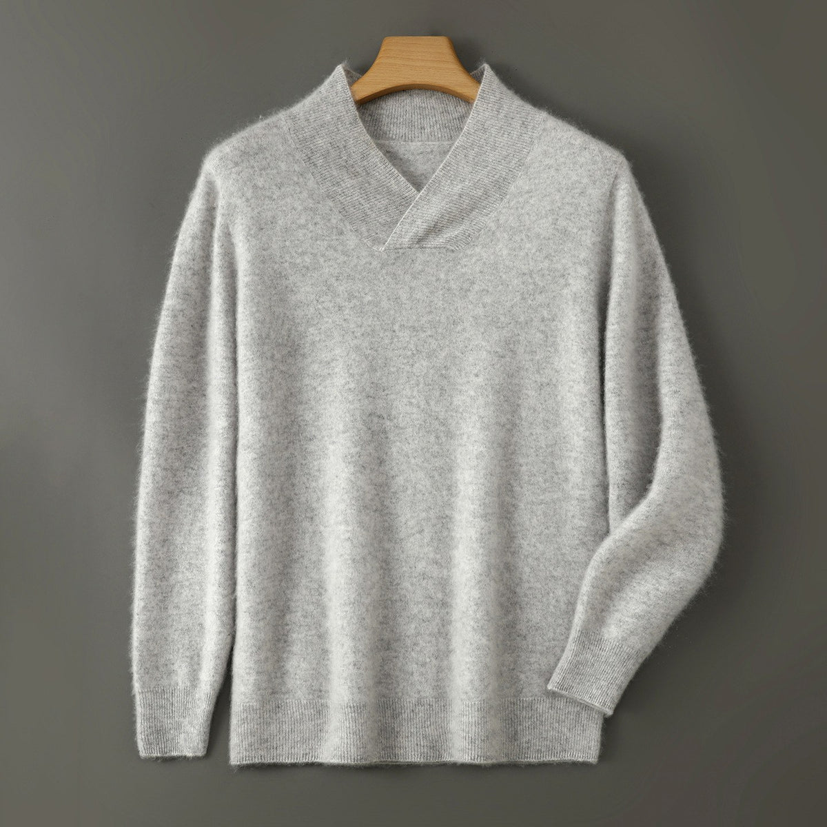 Alessio - Men's Wool V-Neck Sweater 3