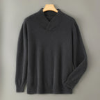 Alessio - Men's Wool V-Neck Sweater 4