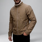 Alfred - Men's Faux Fur Stand-up Collar Lightweight Jacket
