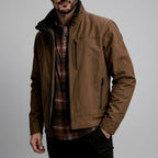 Alfred - Men's Faux Fur Stand-up Collar Lightweight Jacket