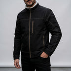 Alfred - Men's Faux Fur Stand-up Collar Lightweight Jacket