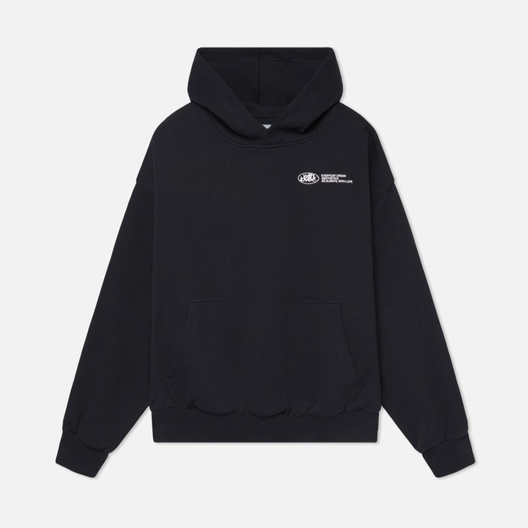 Alice - Women's Relaxed Graphic Hoodie with Drawstring
