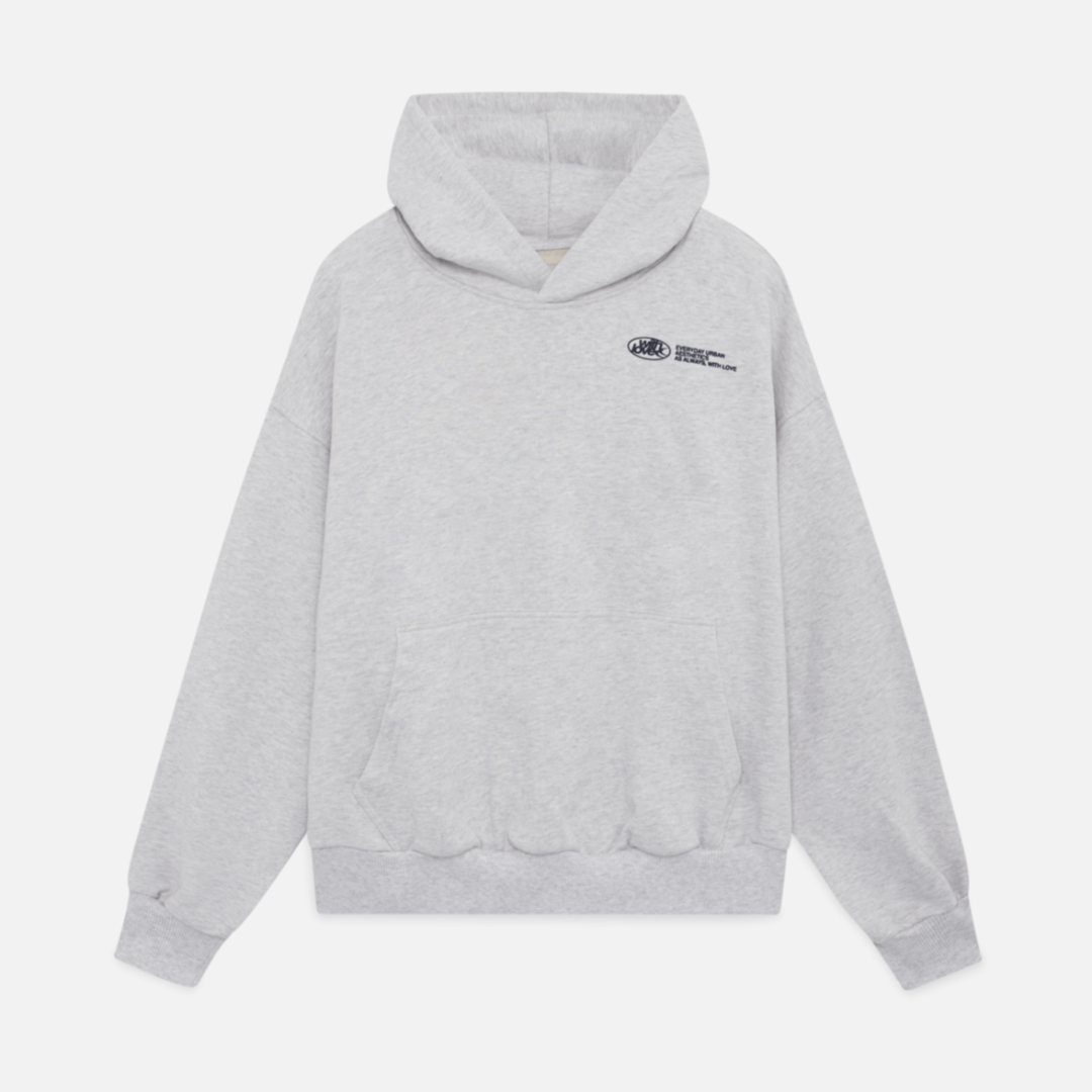 Alice - Women's Relaxed Graphic Hoodie with Drawstring
