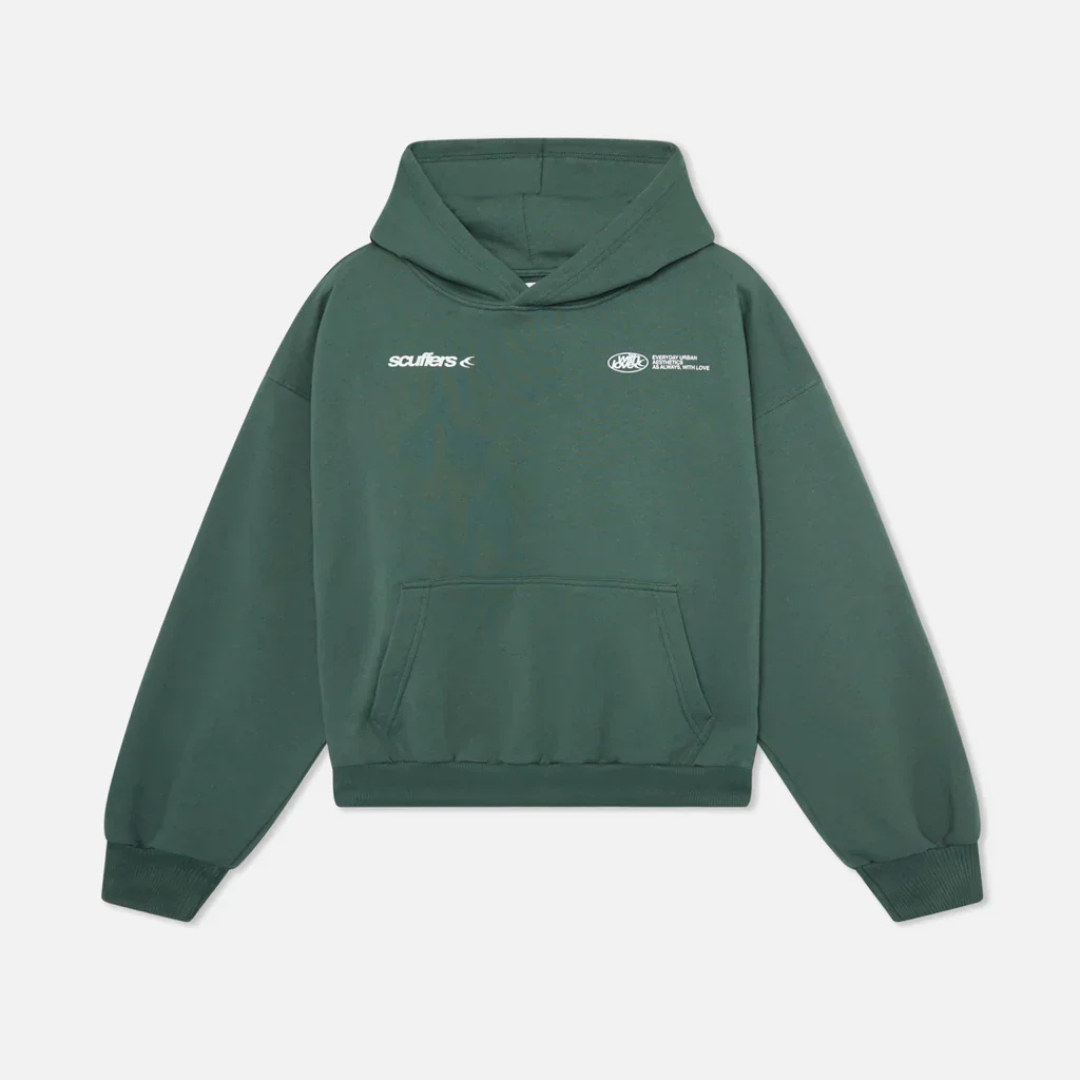Alice - Women's Relaxed Graphic Hoodie with Drawstring