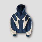 Allan - Men's Flame Print Full Zip Hoodie Sweatshirt 1