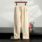 Alvaro - Men’s Merino Wool Straight-Leg Pants 7