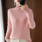 Amora - Women’s High Neck Long Sleeve Sweater 6