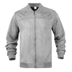 Archer - Men's Suede Look Ribbed Bomber Jacket 3