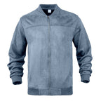 Archer - Men's Suede Look Ribbed Bomber Jacket 5