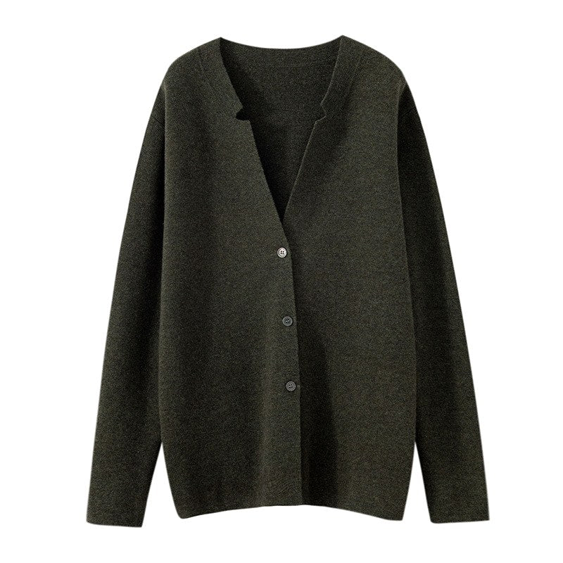 Arlo - Men’s Wool Button-Front Knit Cardigan 2