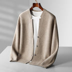 Arlo - Men’s Wool Button-Front Knit Cardigan 6