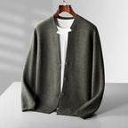 Arlo - Men’s Wool Button-Front Knit Cardigan 7