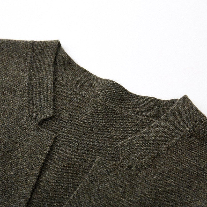 Arlo - Men’s Wool Button-Front Knit Cardigan 8
