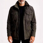 Arsenio - Men's Stand Collar Multi-Pocket Field Jacket 2