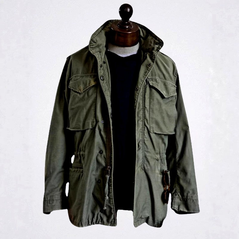 Arsenio - Men's Stand Collar Multi-Pocket Field Jacket 3