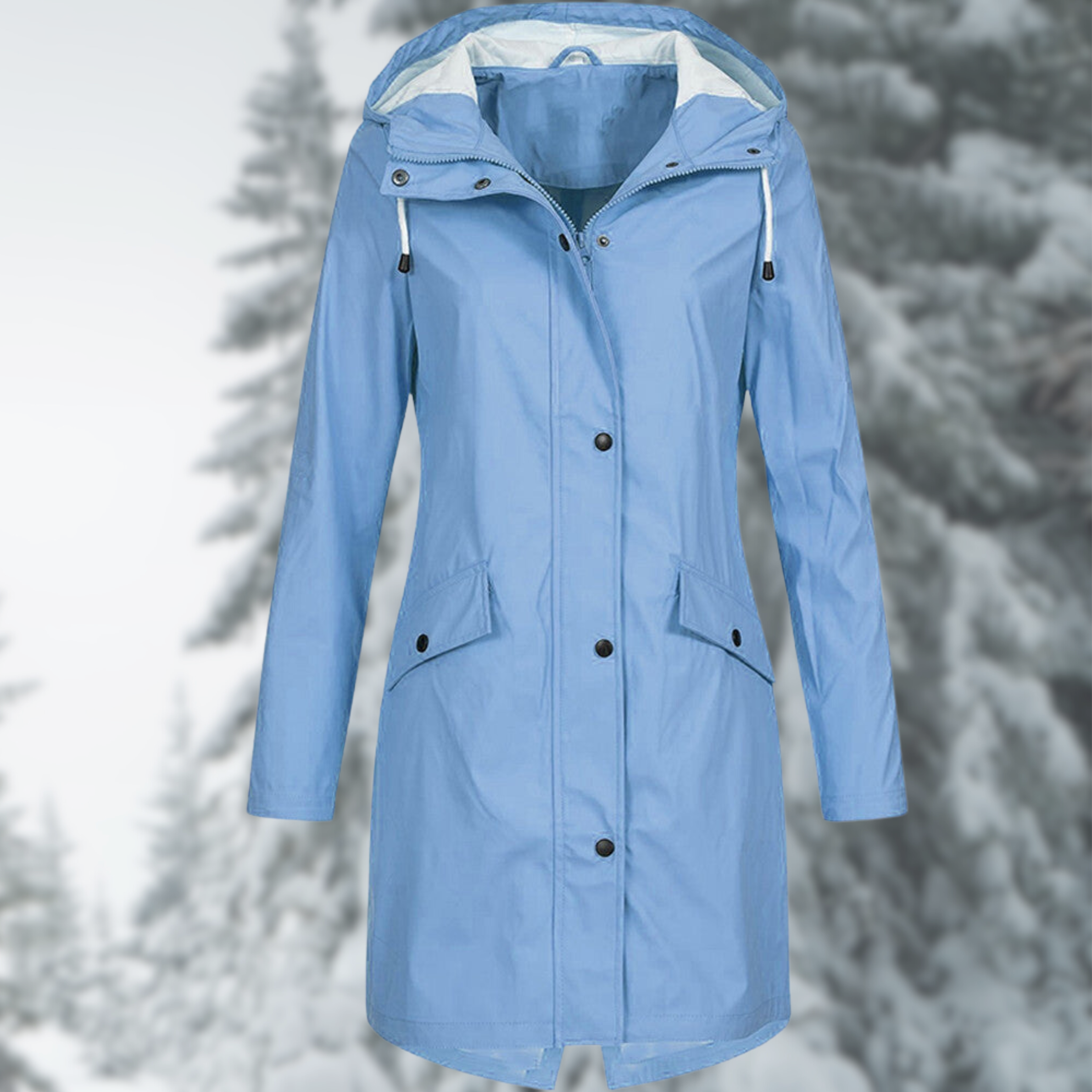 Audrey - Women's Hooded Raincoat