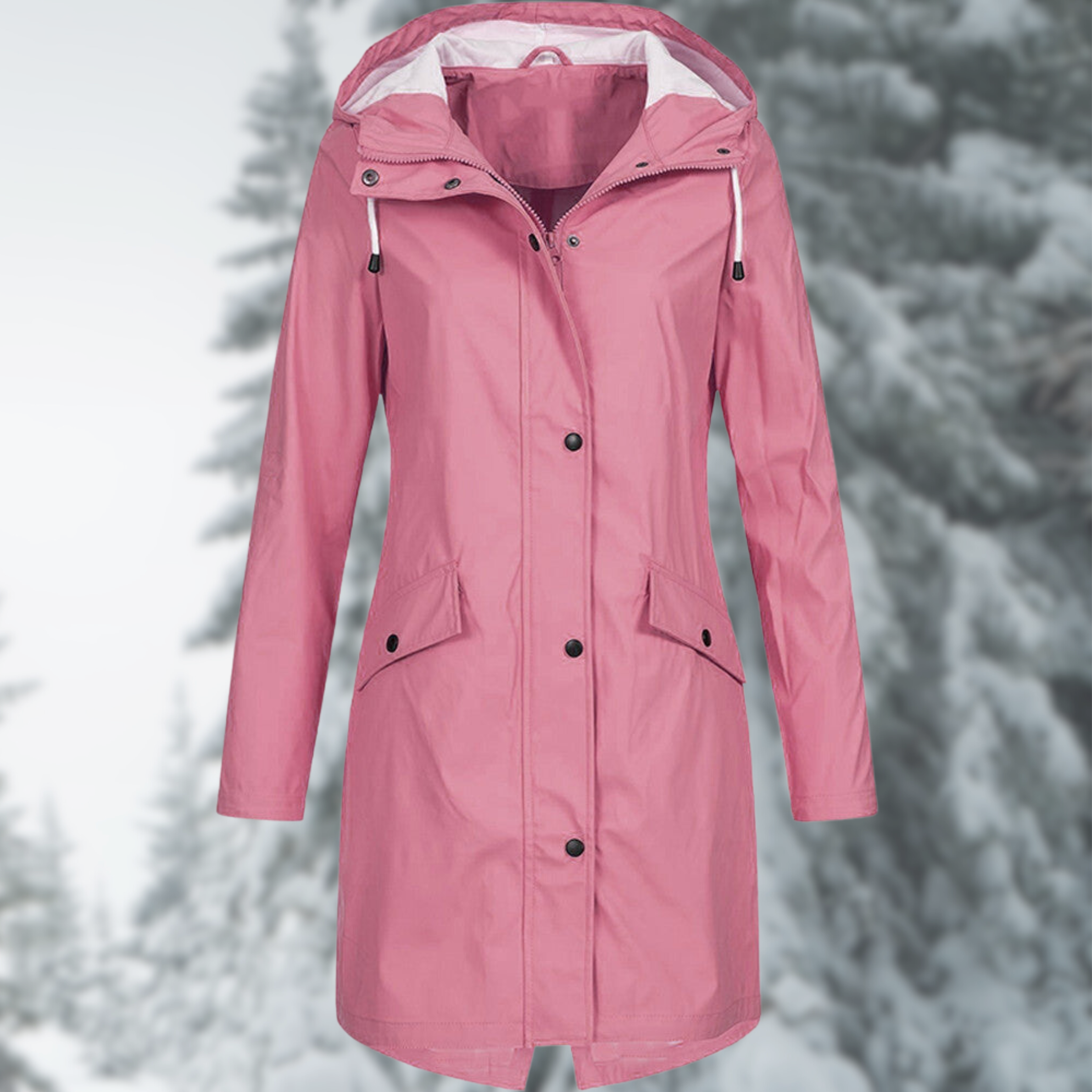 Audrey - Women's Hooded Raincoat