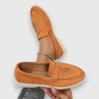 Audrey - Women's Suede Tassel Loafers with Platform Sole