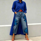 Audrey – Women's Long Button-Down Cardigan 5