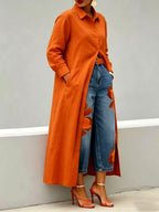 Audrey – Women's Long Button-Down Cardigan 6