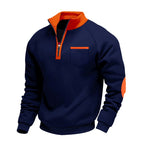 Bennett - Men's Elbow Patch Quarter-Zip Pullover 2