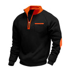 Bennett - Men's Elbow Patch Quarter-Zip Pullover 3