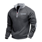 Bennett - Men's Elbow Patch Quarter-Zip Pullover 6