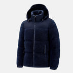 Bennett - Men's Fleece Panel Hooded Puffer Coat