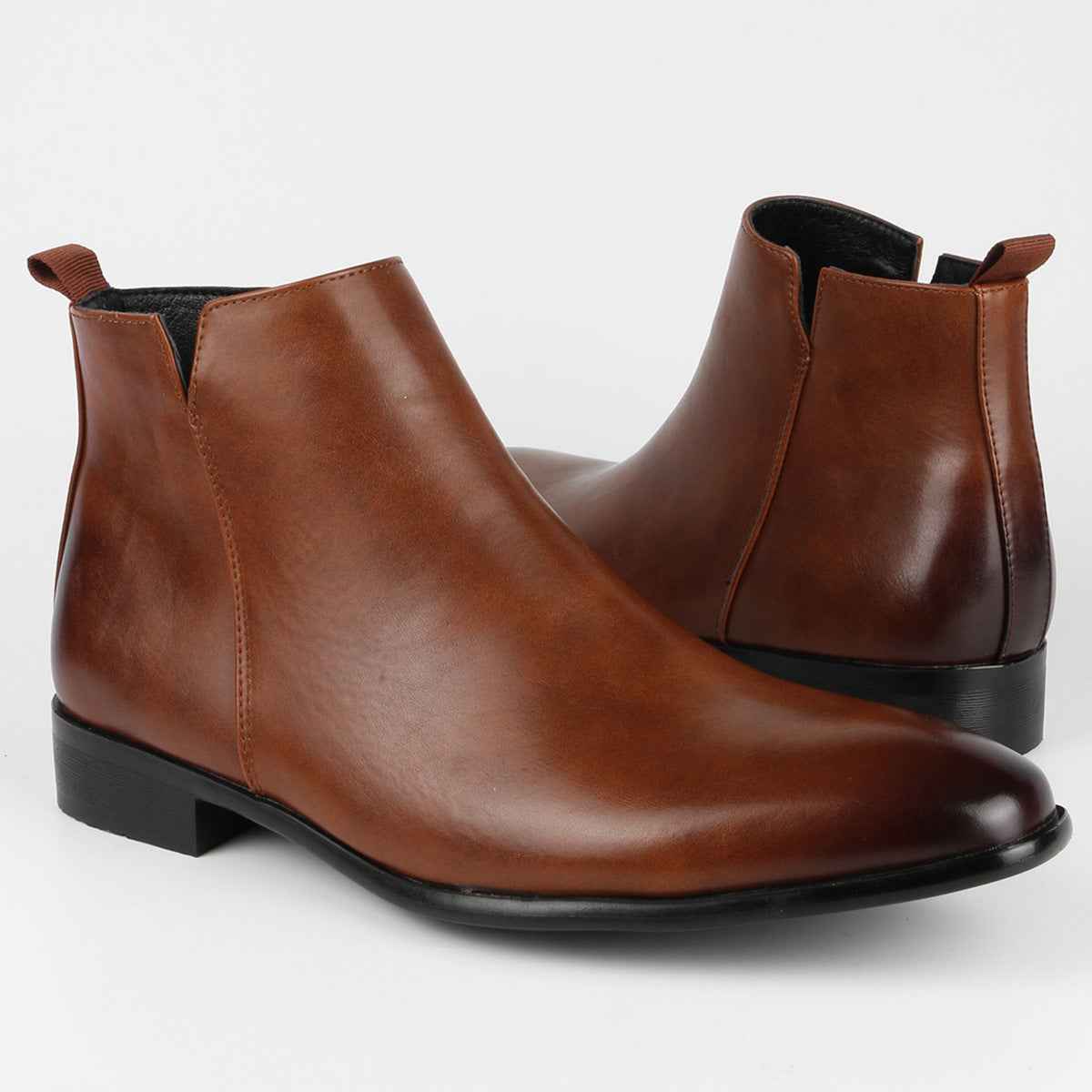 Bernard - Men's Pointed Almond Toe Slip On Loafers 1