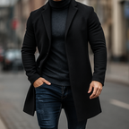 Brennon - Men's Tailored Wool Overcoat
