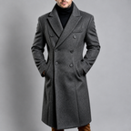 Brice - Men's Tailored Double-Breasted Wool Coat