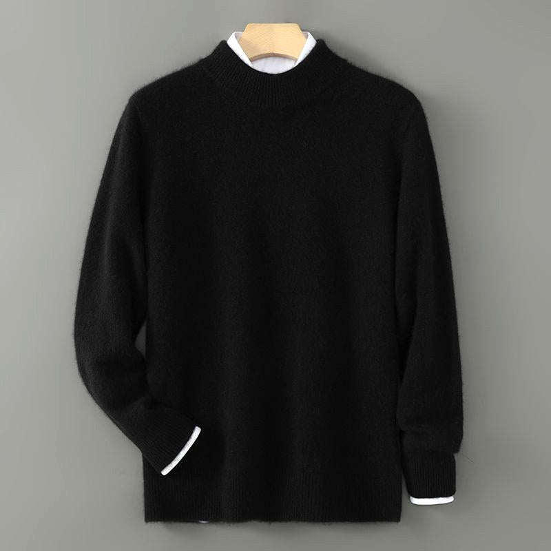 Camilo - Men's Mock Neck Loose Fit Pullover Sweater 6