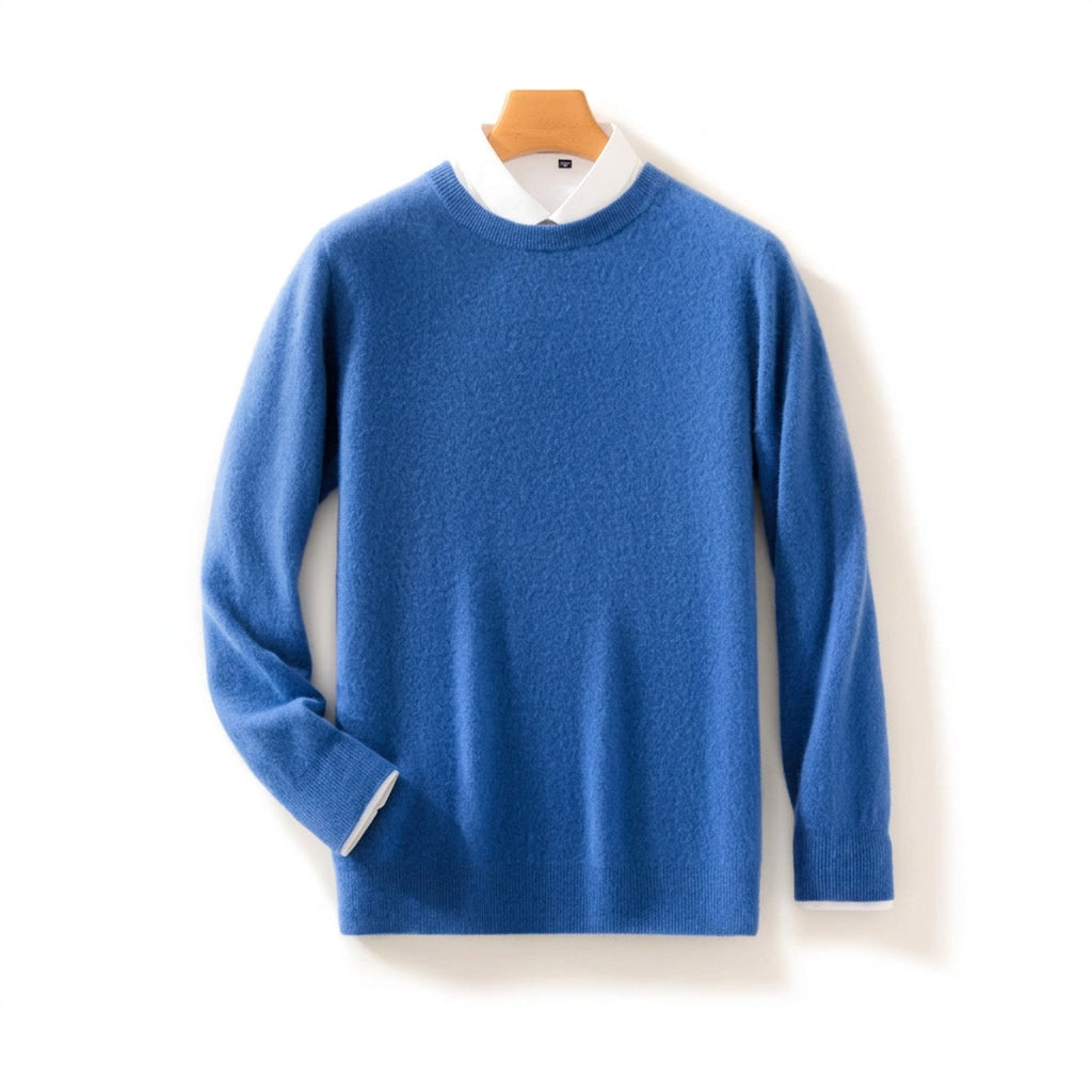 Carmelo - Men’s Wool Round Neck Sweater