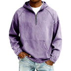 Carter - Men's Hooded Quarter-Zip Pullover 2