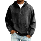 Carter - Men's Hooded Quarter-Zip Pullover 5