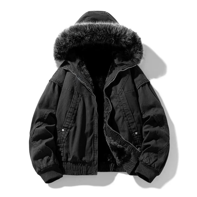 Caswell - Men's Fleece-Lined Cargo Jacket
