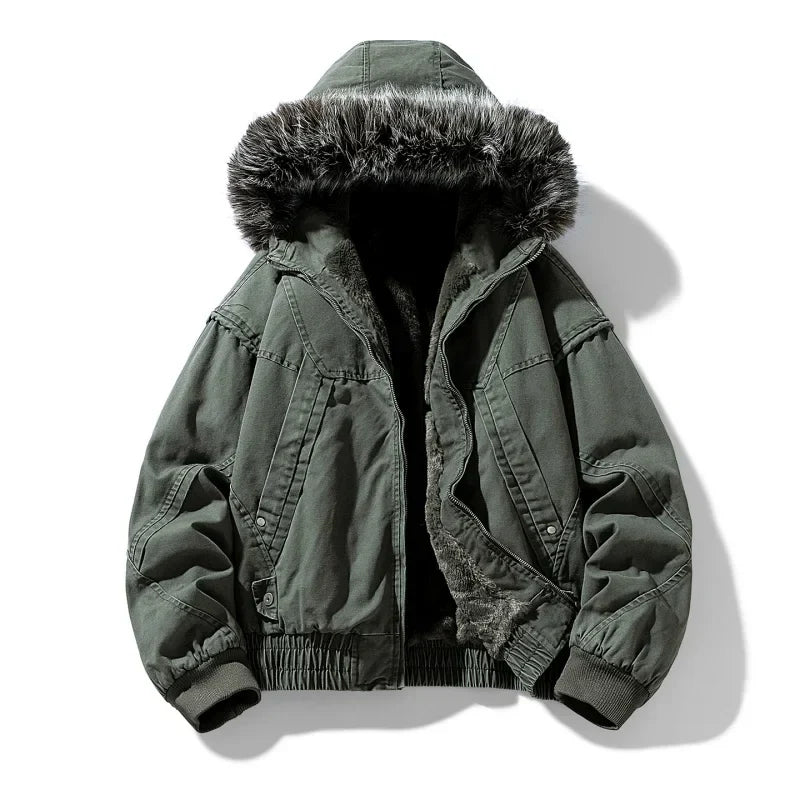 Caswell - Men's Fleece-Lined Cargo Jacket