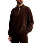 Cedrick - Men's Stand Collar Half-Zip Sweatshirt 7