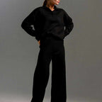Charisse - Women's Polo Collar Oversized Matching Set
