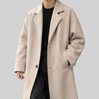 Charles - Men’s Loose-Fit Notch Lapel Overcoat