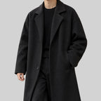 Charles - Men’s Loose-Fit Notch Lapel Overcoat