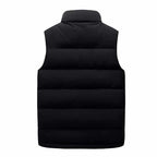 Chet - Men's Quilted Stand Collar Lightweight Vest