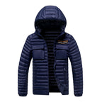 Christopher - Men's Hooded Puffer Jacket with Utility Pockets 2