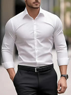 Colter - Men's Tailored Long-Sleeve Button-Up Shirt