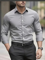 Colter - Men's Tailored Long-Sleeve Button-Up Shirt