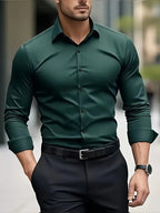 Colter - Men's Tailored Long-Sleeve Button-Up Shirt