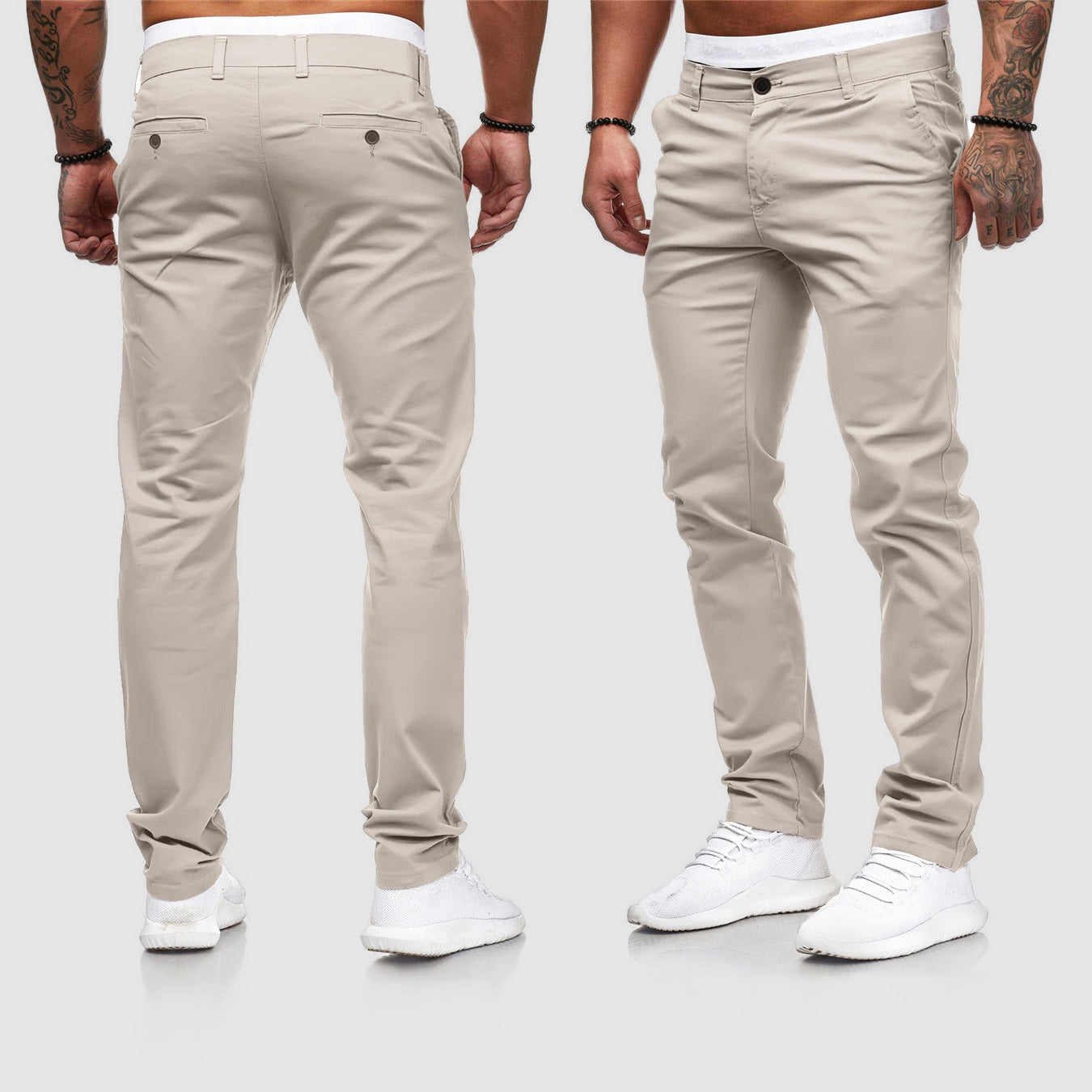 Colton - Men's Slim-Fit Chino Trousers