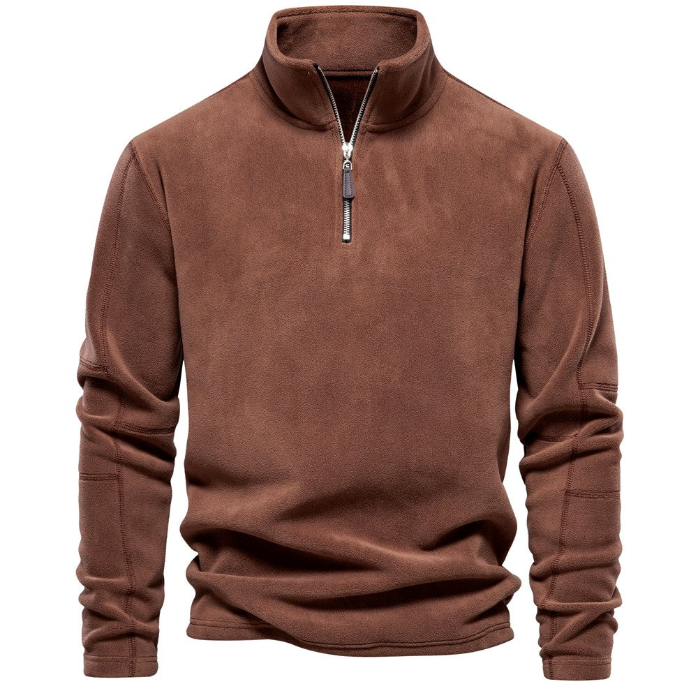 Colton - Men's Fleece Quarter-Zip Sweatshirt 4