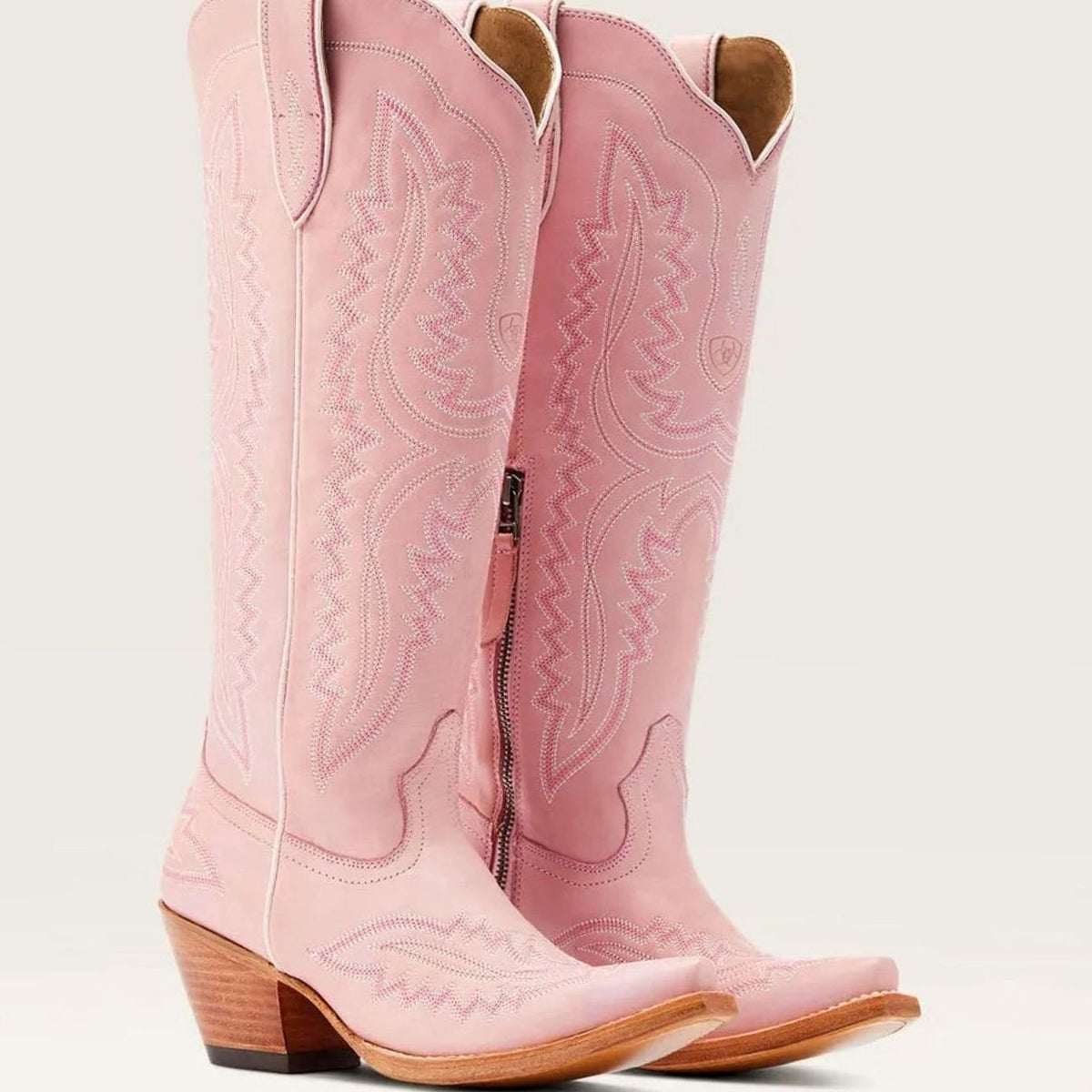 Cordelia - Women's Pointed-Toe Tall Embroidered Cowboy Boots